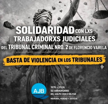 Distintas entidades judiciales repudiaron los