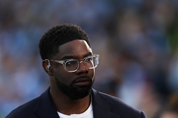 Luis Díaz mete a Bayern Múnich en semifinales de Champions League tras doblete ante Real Madrid tanto en el partido de ida como en el de vuelta, lo que provocó que el exfutbolista inglés arremetiera contra el Liverpool FC por vender al atacante colombiano-crédito imágenes en acción Lee Smith/REUTERS