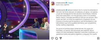 Renato Rossini Jr. queda fuera