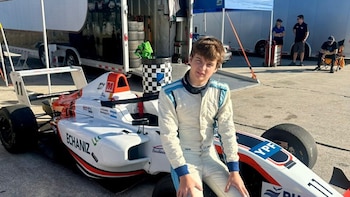 Lázaro Bainotti, el piloto argentino de 15 años que corre a 230 km/h y ya piensa en Europa: “Mi sueño es llegar a la Fórmula 1”