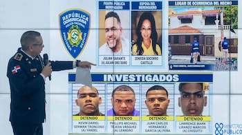 La Fiscalía de Santo Domingo Este solicitó medidas de coerción contra los cuatro hombres implicados en la agresión. / (Policía Nacional de República Dominicana)