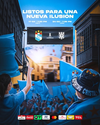 Sporting Cristal enfrenta a 2