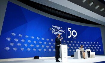 Su visita al Foro Económico