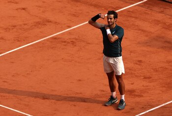 El italiano Lorenzo Musetti fue finalista del Masters 1000 de Monte-Carlo y semifinalista en los torneos de Madrid y Roma (Foto: REUTERS/Gonzalo Fuentes)
