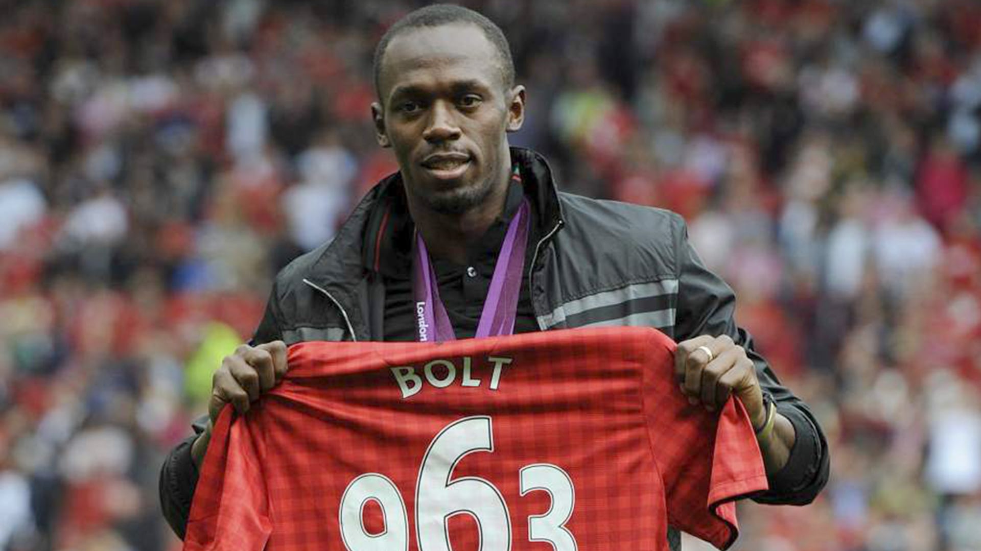 Usain Bolt recalca la importancia de la exigencia personal y el control emocional como valores aplicables tanto en el atletismo como en el fútbol de élite (EFE)
