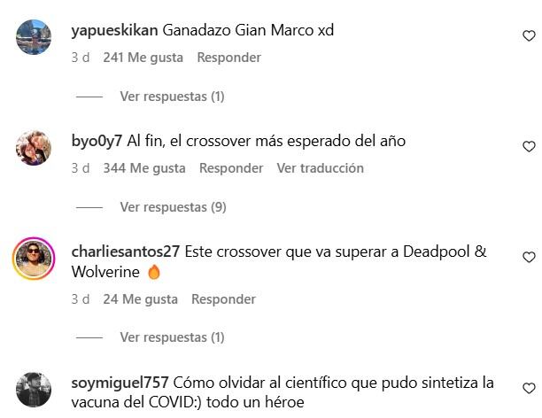 Reacciones de fans de Marina Gold a su nueva colaboración.