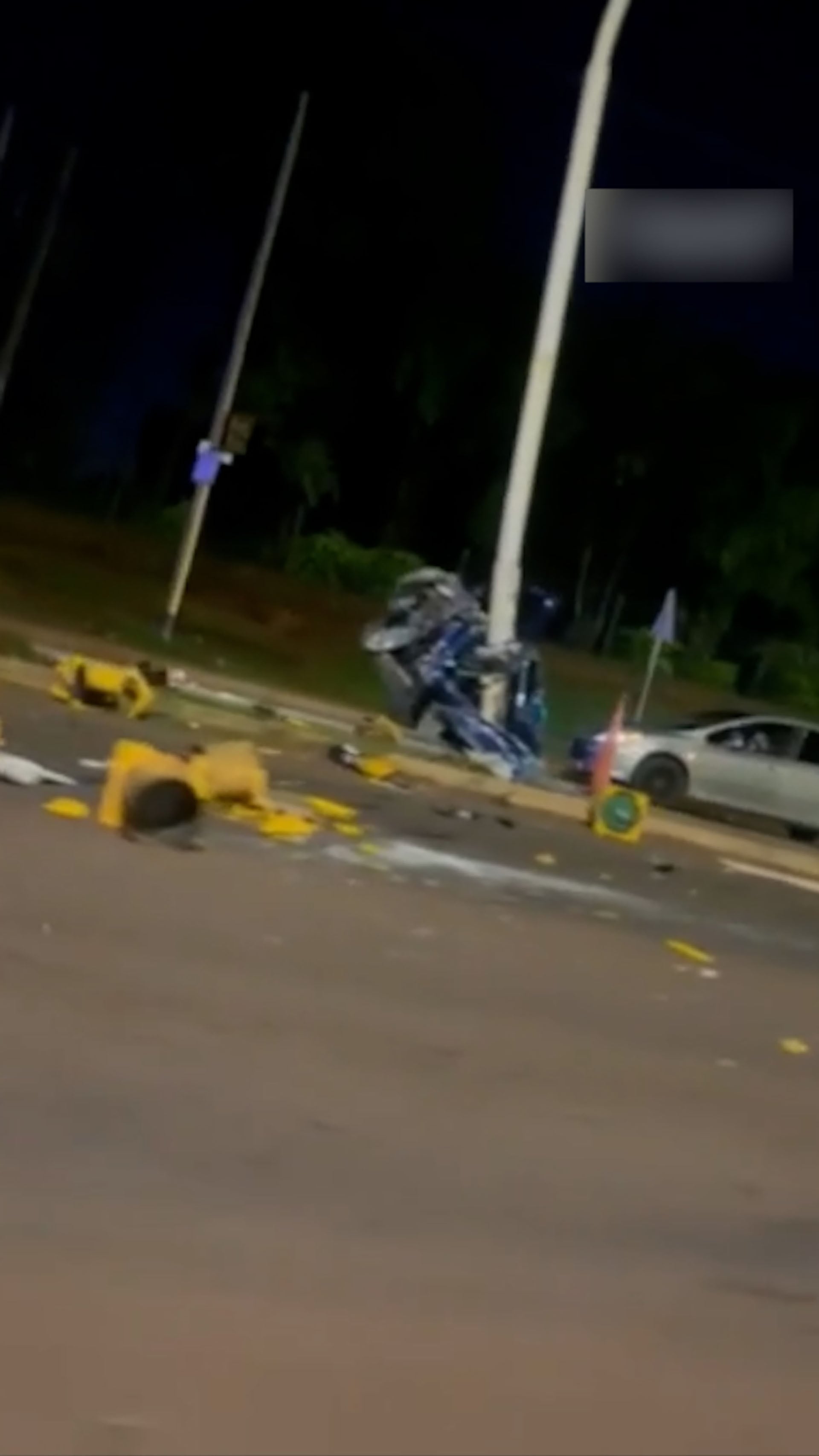 El conductor fue identificado como Pablo Guillermo Rojas, quien viajaba solo al momento del siniestro