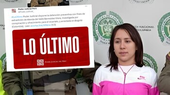 Wanda del Valle Bermúdez Viera, conocida como la Bebecita del crimen, fue detenida en Bogotá (Colombia), bajo acusaciones de pertenecer a la organización delictiva del Tren de Aragua.