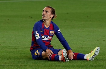Antoine Griezmann en el FC Barcelona. (REUTERS/Albert Gea)