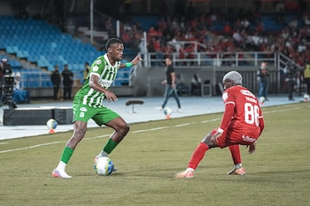 América de Cali le gana a Nacional con gol de Yeison Guzmán - crédito Atlético Nacional