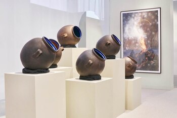 Manuel Chavajay en Frieze London