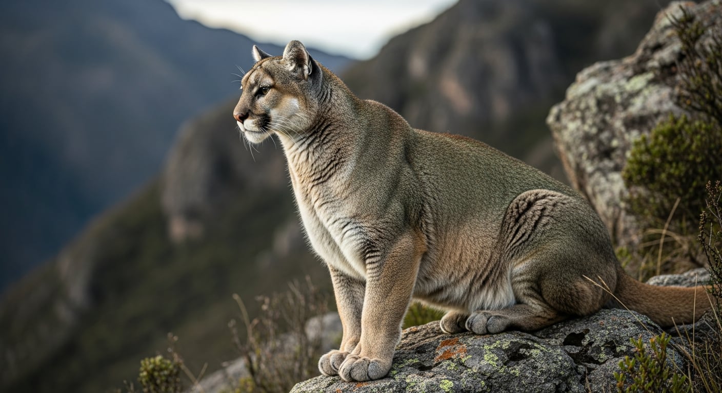 Los pumas podrían volver más seguras las carreteras al cambiar el comportamiento de los ciervos