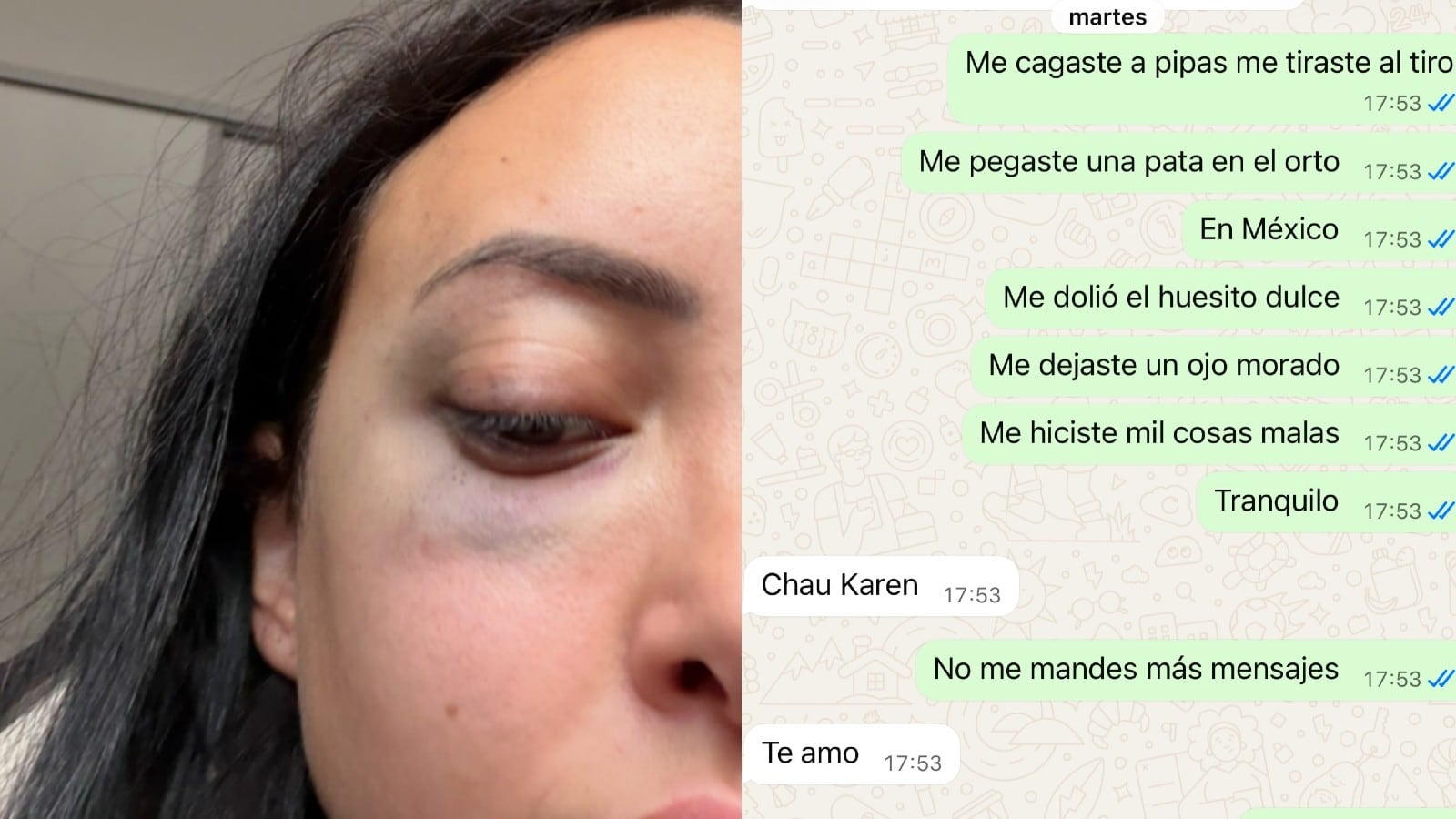 La novia de un ex futbolista de Boca lo acusó por violencia de género