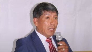 Alcalde de Marcapomacocha, Marco Antonio