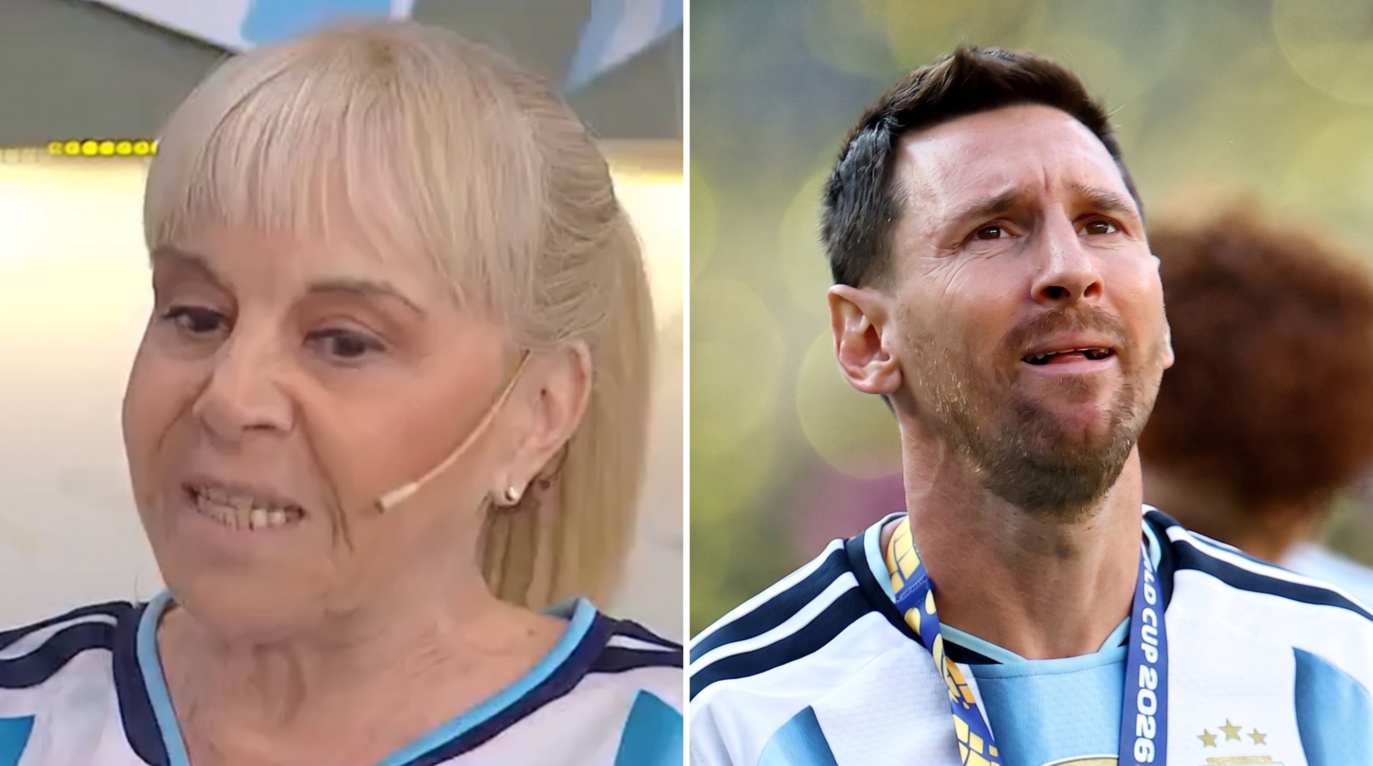 Claudia Villafañe habló del llanto de Messi y recordó el dolor de Maradona: “Esa sensación la viví en el 90″