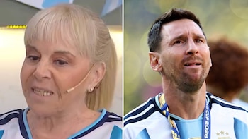 Claudia Villafañe habló del llanto de Messi y recordó el dolor de Maradona: “Esa sensación la viví en el 90″