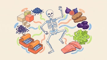 5 aliados inesperados de la alimentación para proteger los huesos más allá de los lácteos