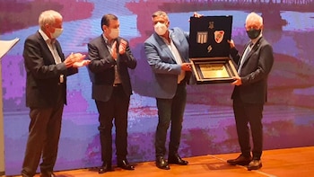 De izquierda a derecha: D'Onofrio,