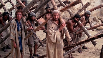 Imagen de "La vida de Brian", de los Monty Python.