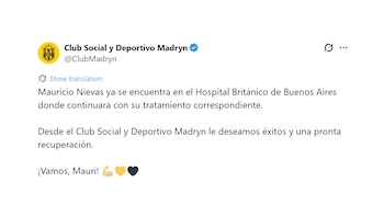 El comunicado de Deportivo Madryn