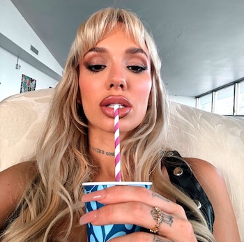 La Joaqui se sumó a