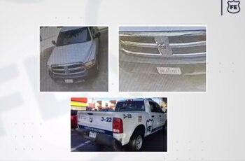 La camioneta utilizada por los