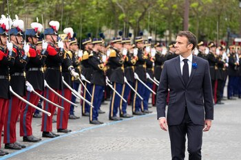 El presidente de Francia, Emmanuel