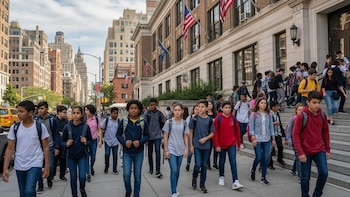 Un informe anticipa que las escuelas de Nueva York perderían 153.000 alumnos en diez años