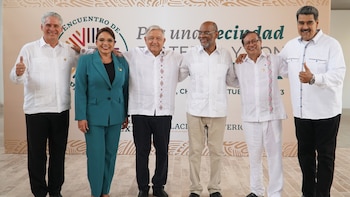 El presidente López Obrador se