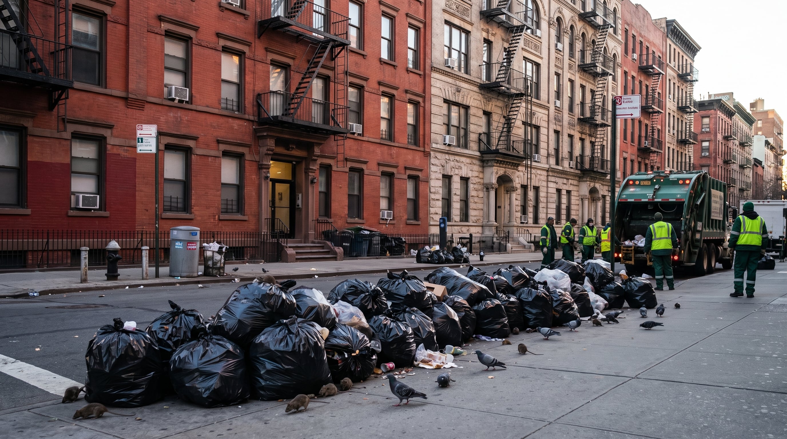 Nueva York lanza un plan drástico para sacar la basura de las aceras