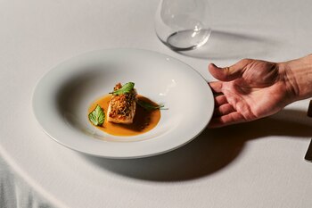 Uno de los platos del