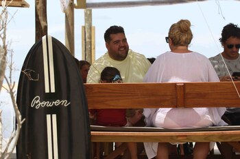 Darío Barassi y su familia