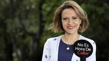 La periodista colombiana Jineth Bedoya