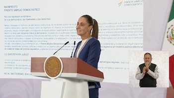 Sheinbaum se burla del manifiesto