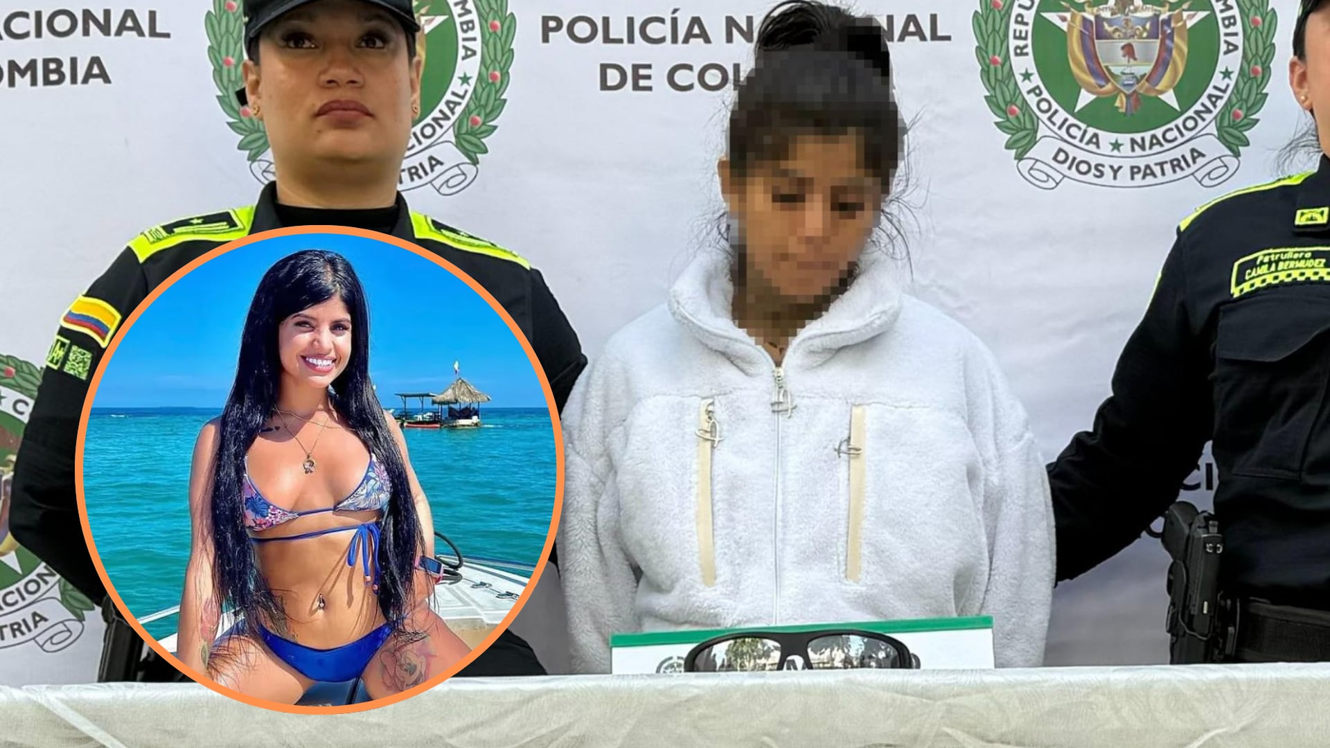 Valentina Mor tendría que enfrentar primero a la justicia antes de que se estudie su salida de Colombia - crédito @FicoGutierrez / X