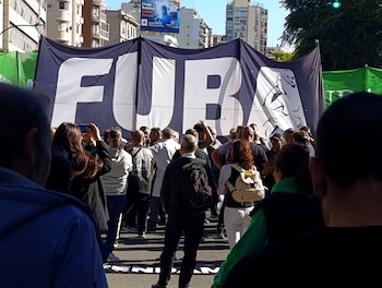 Marcha Federal Universitaria - Palaza de mayo -12 de mayo