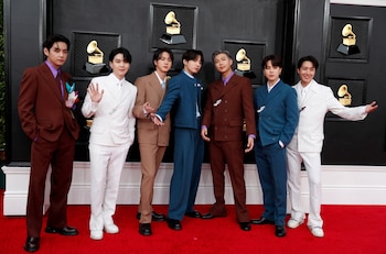 BTS se queda con el primer lugar del top de las canciones más escuchadas del K-pop en Argentina. (REUTERS/Maria Alejandra Cardona/File Photo)