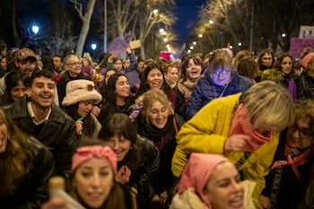 La manifestación del 8M en