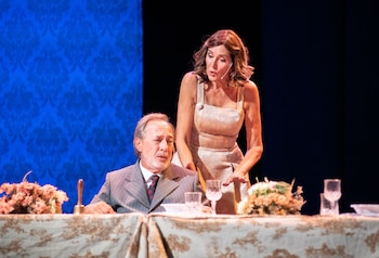 Andrea Frigerio es parte del elenco de la obra Desde el Jardín