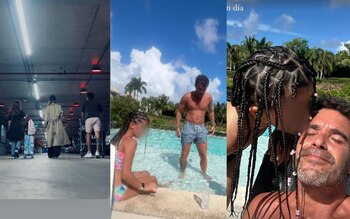 Las vacaciones de Nicolás Cabré