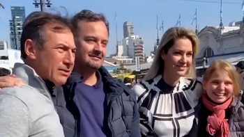 Luis Naidenoff y Carolina Losada