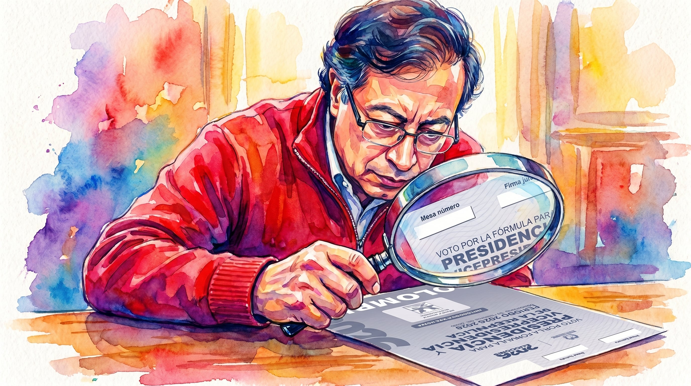 El presidente Gustavo Petro lanzó una advertencia en la que relacionó el contrato de pasaportes con el sistema de escrutinio electoral - crédito Imagen Ilustrativa Infobae