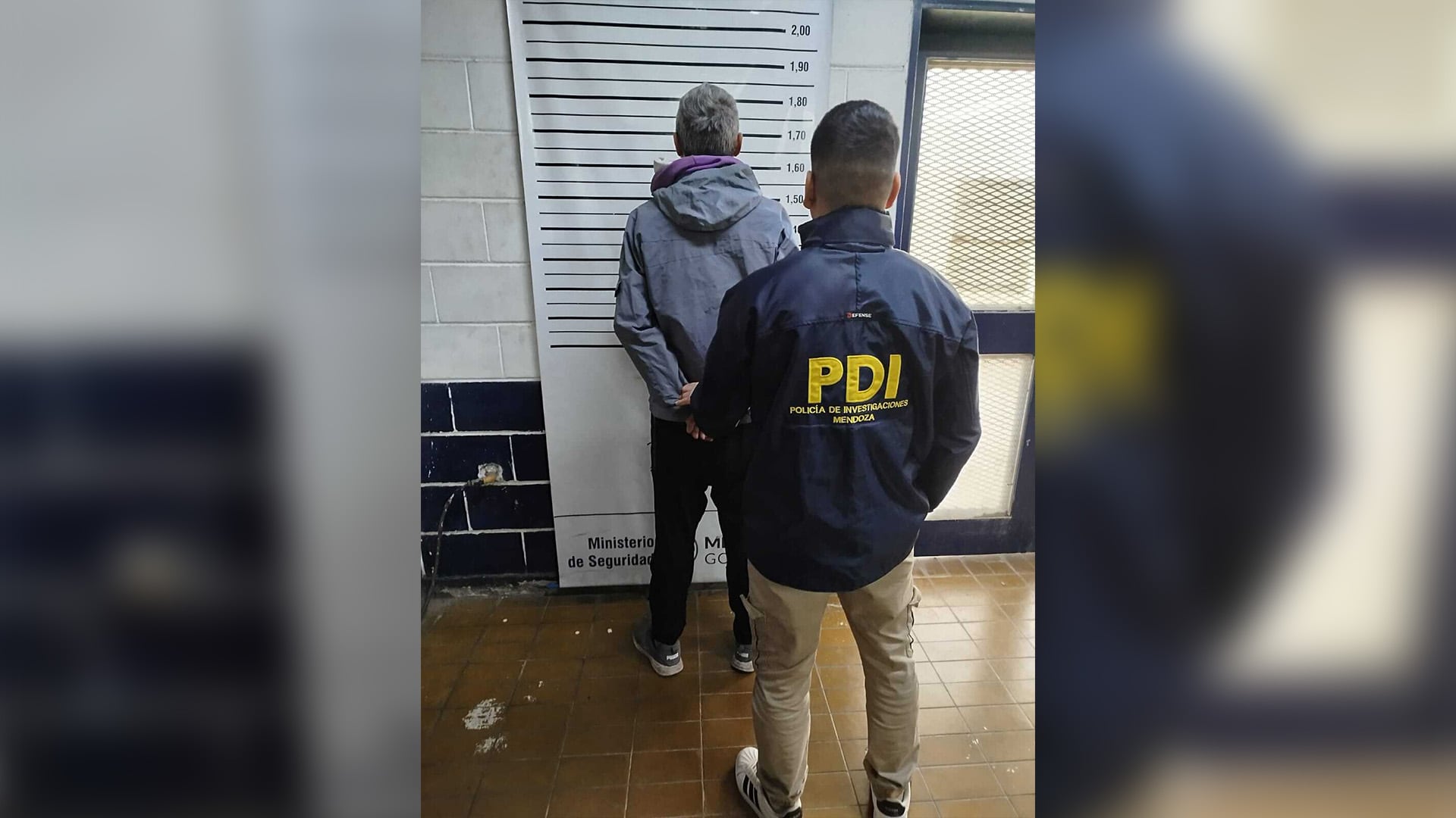El detenido
