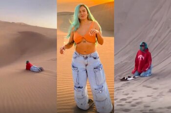 Karol G visitó Ica tras