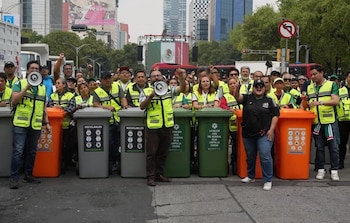 La jefa de Gobierno reconoció la labor de 40 mil trabajadores durante el Mundial 2026.
Crédito: Meta / Clara Brugada.