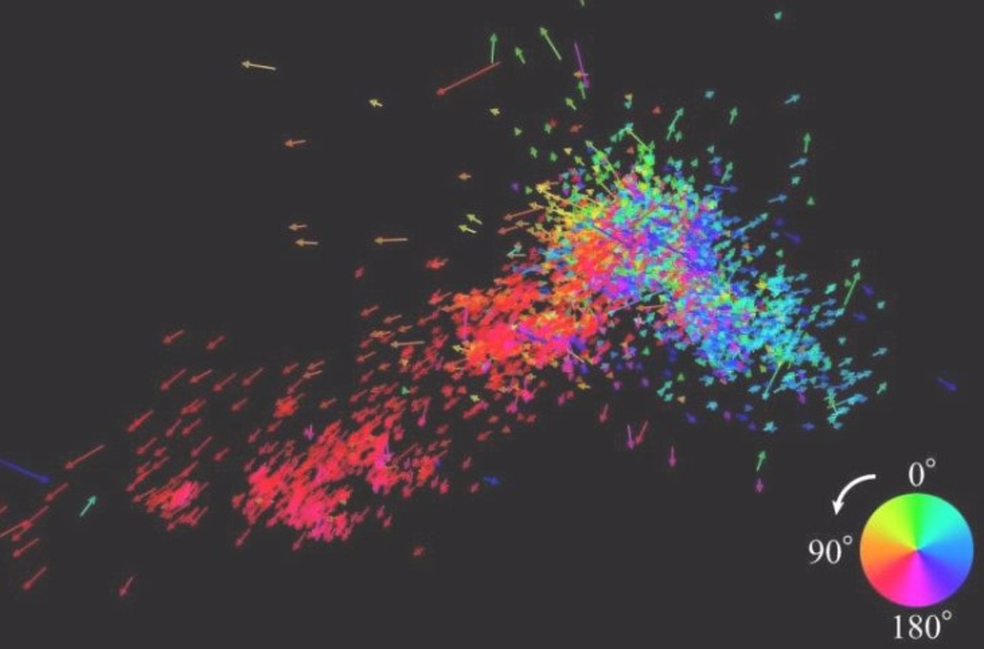 La atracción gravitatoria de la Gran Nube de Magallanes (LMC) estan desgarrando a su compañera Pequeña Nube de Magallanes (SMC), la galaxia vecina más cercana a nuestra Vía Láctea (SATOYA NAKANO)