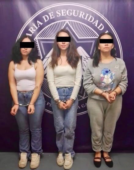 Mayra “N”, de 21 años; Debahni “N”, de 24, y Mayra “N”, de 43 años