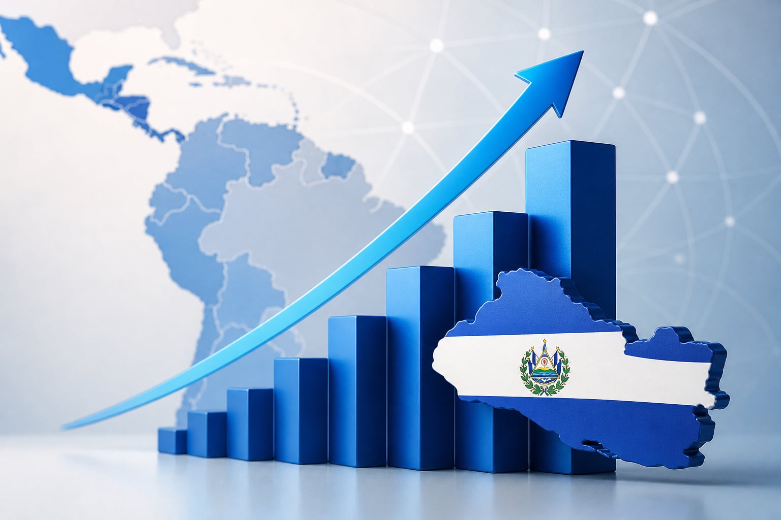 Una proyección del Banco Mundial ubica a El Salvador entre las economías de mayor crecimiento en la región para el año 2026. (Imagen Ilustrativa Infobae)