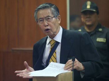 El expresidente peruano Alberto Fujimori,
