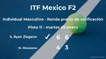 El tenista Sam Ryan Ziegann